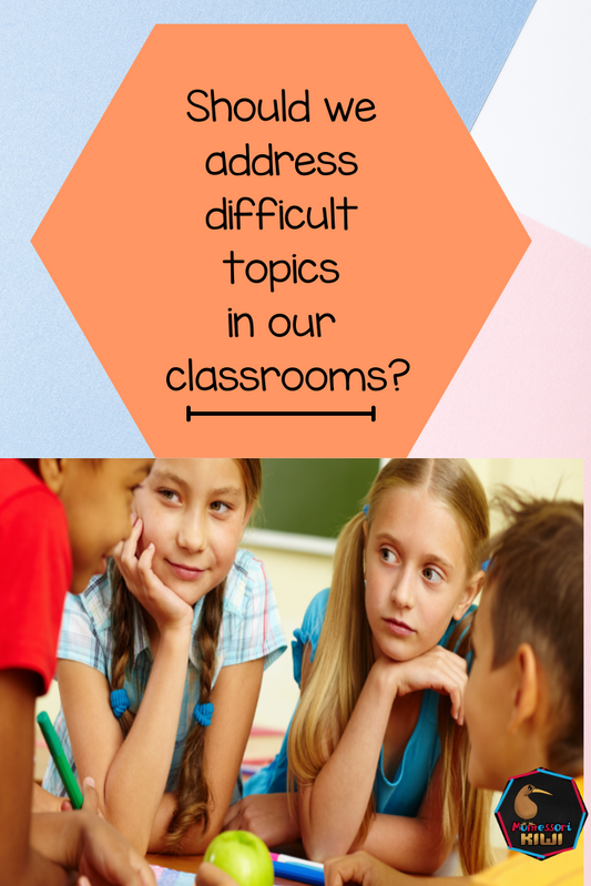 Why it is important to discuss hard stuff with kids