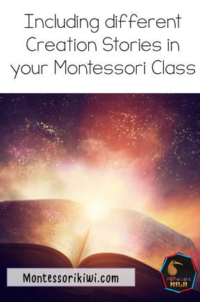 Including creation stories from around the world in your Montessori Classroom