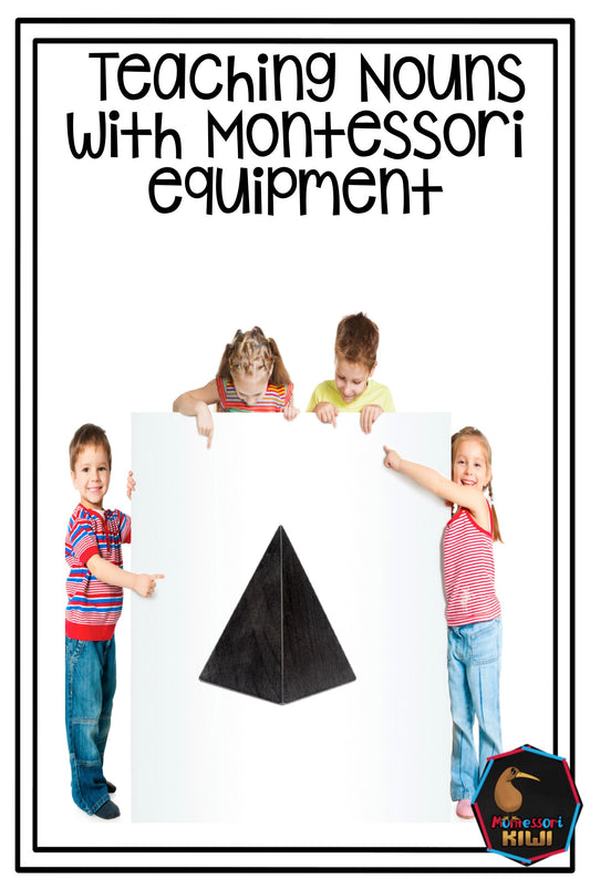 Four great noun activities for Montessori classrooms