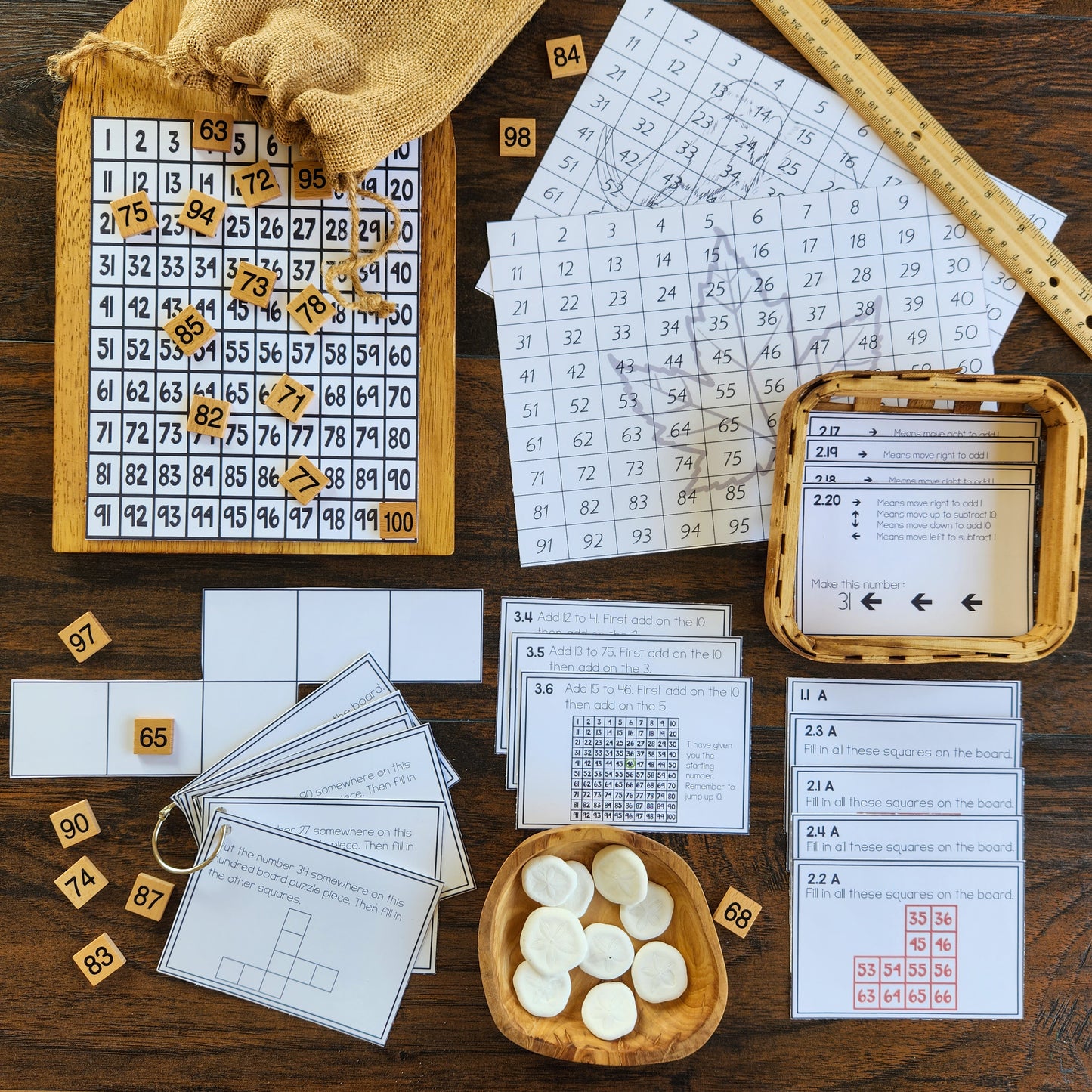 Hundred Board Bundle - montessorikiwi