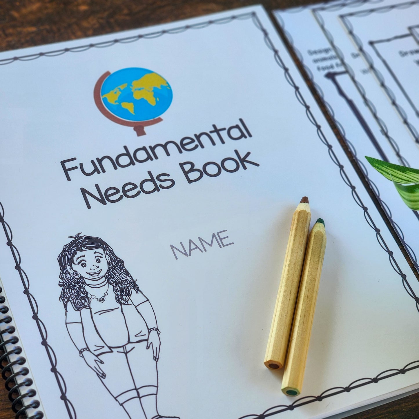 Fundamental Human Needs Student Workbook (cosmic) - montessorikiwi