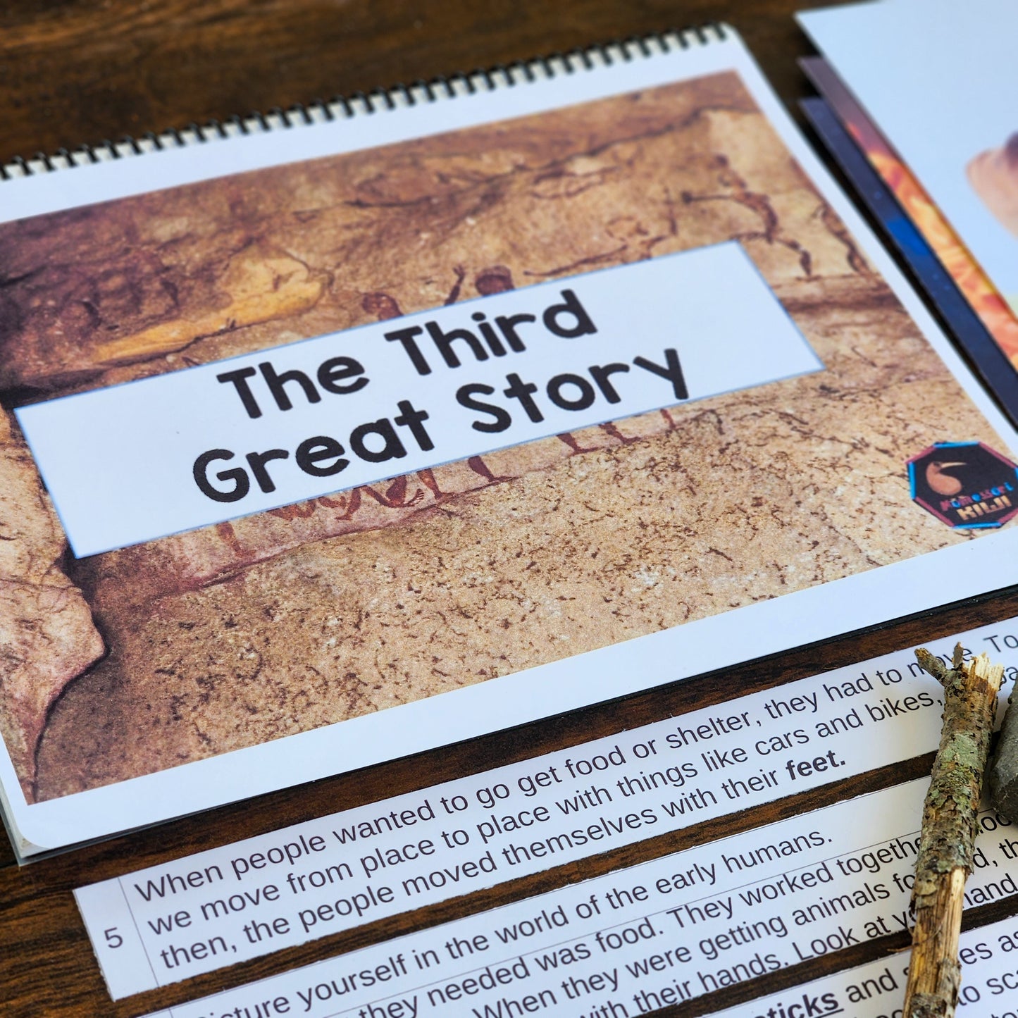 Montessori Third Great Story Script and Powerpoint (cosmic) - montessorikiwi