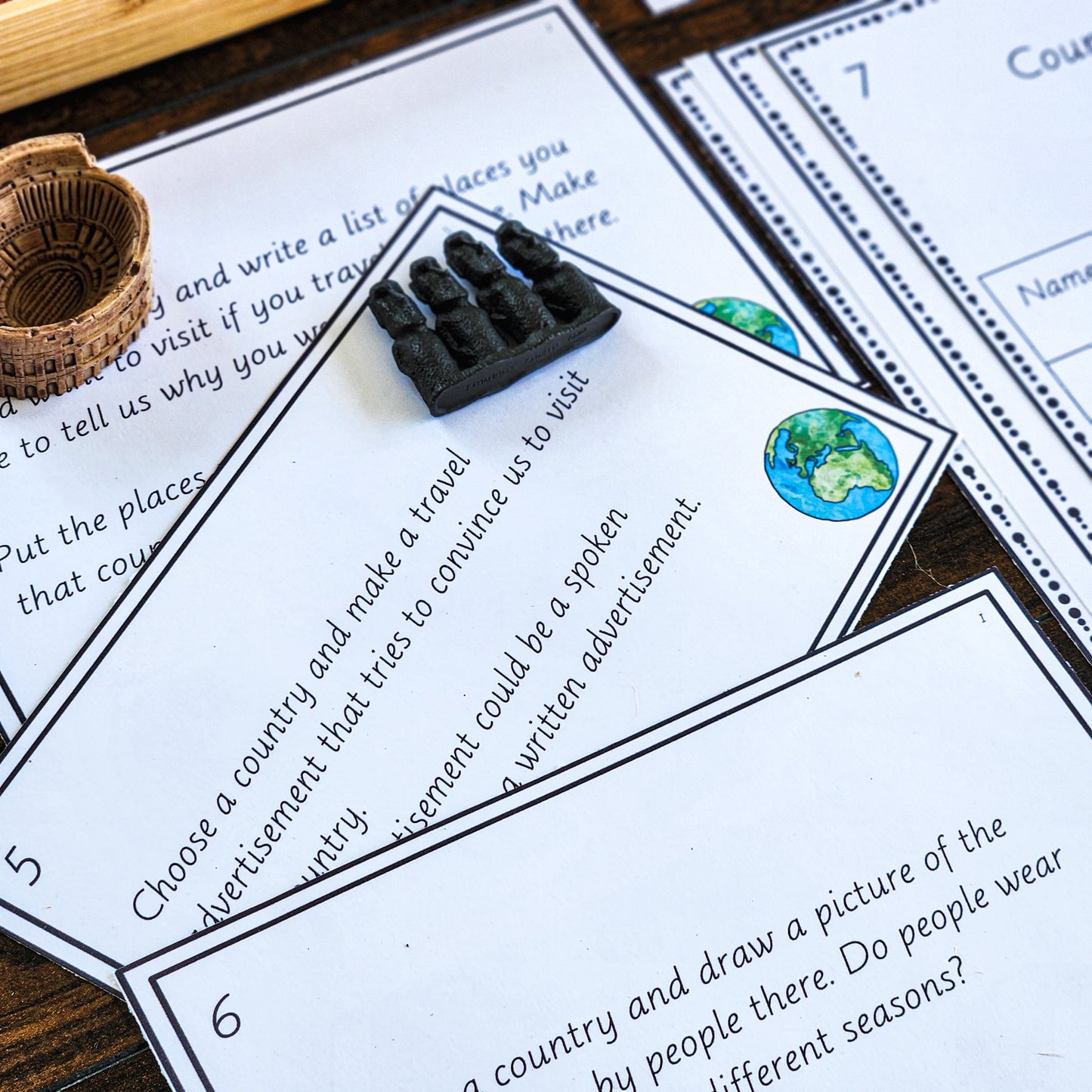 Cultural and Physical Geography Research Projects for 6 - 9 year olds (subscription) - montessorikiwi
