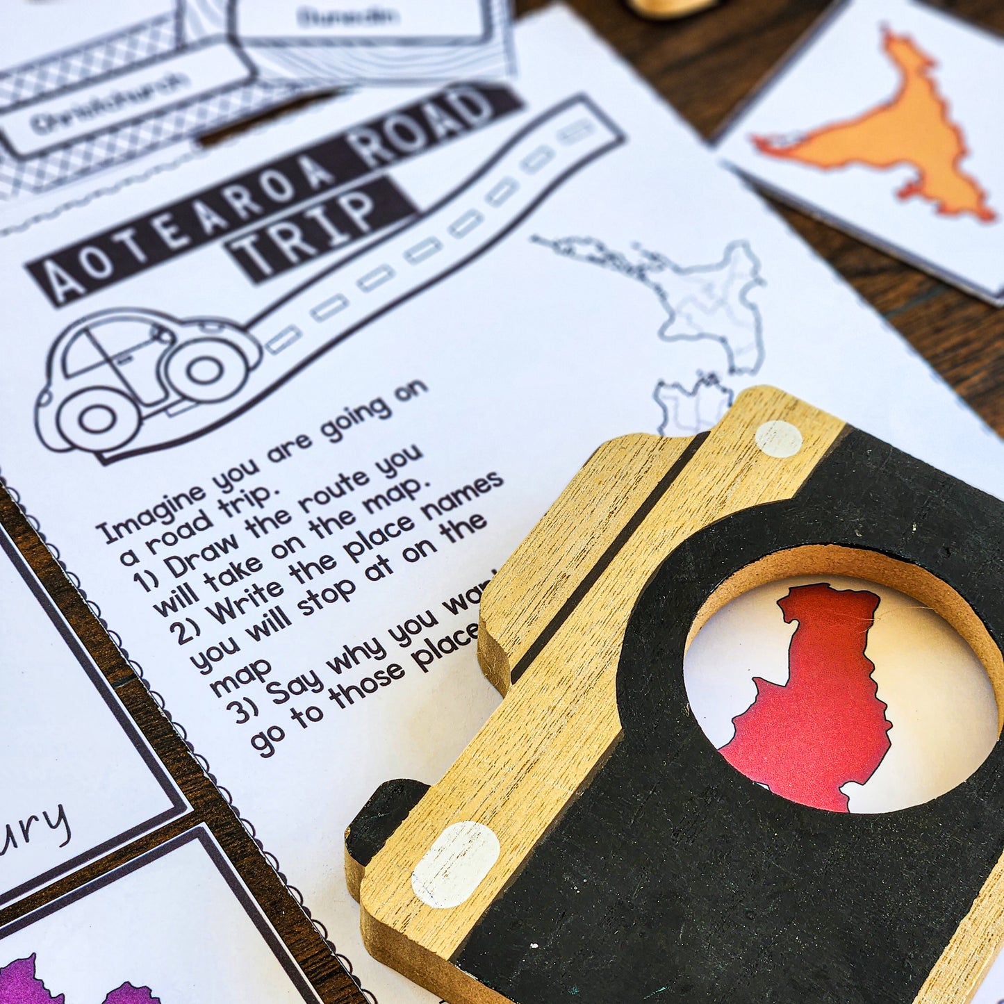 NZ Mapping Activities - montessorikiwi