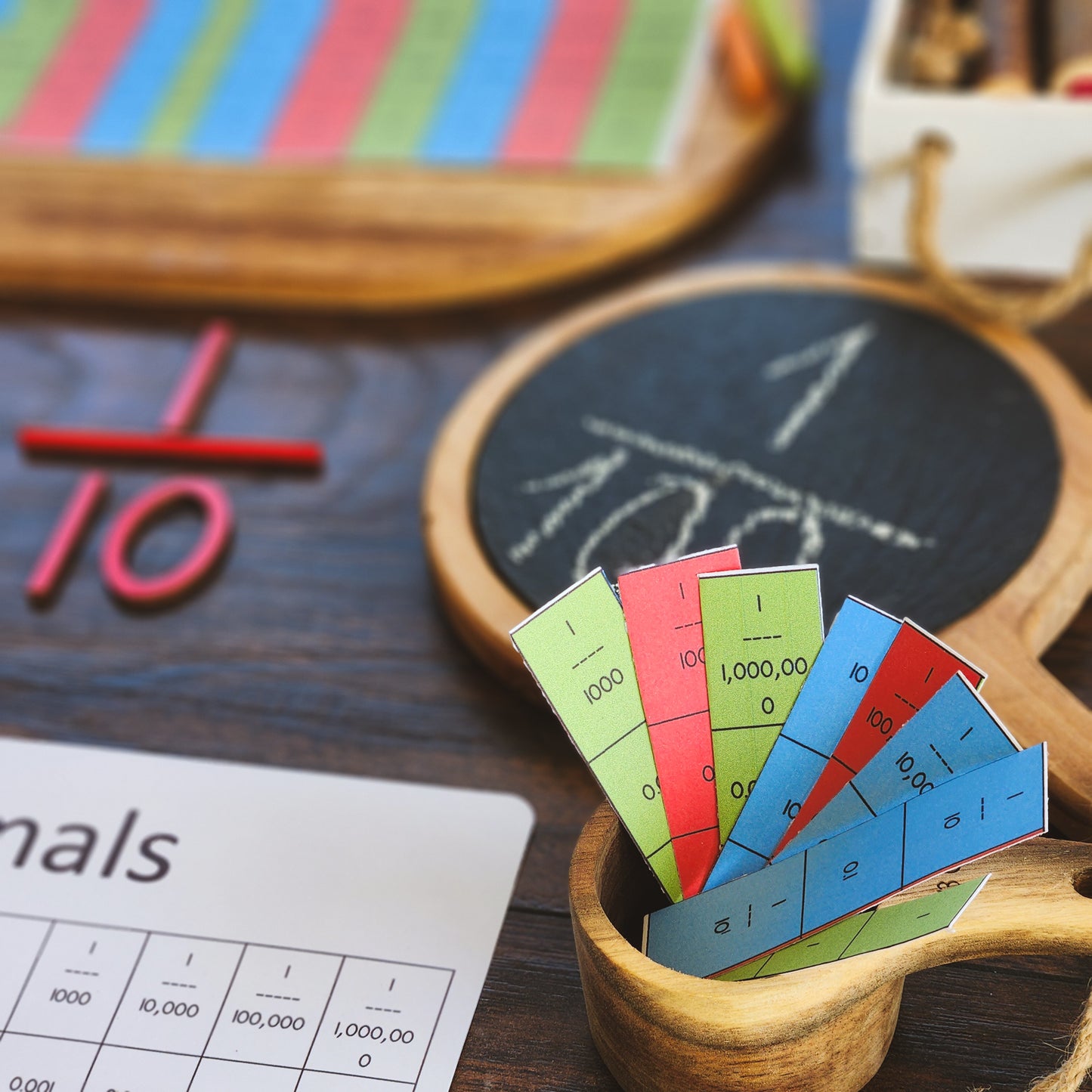 Decimal Comparison Chart -FREE - montessorikiwi