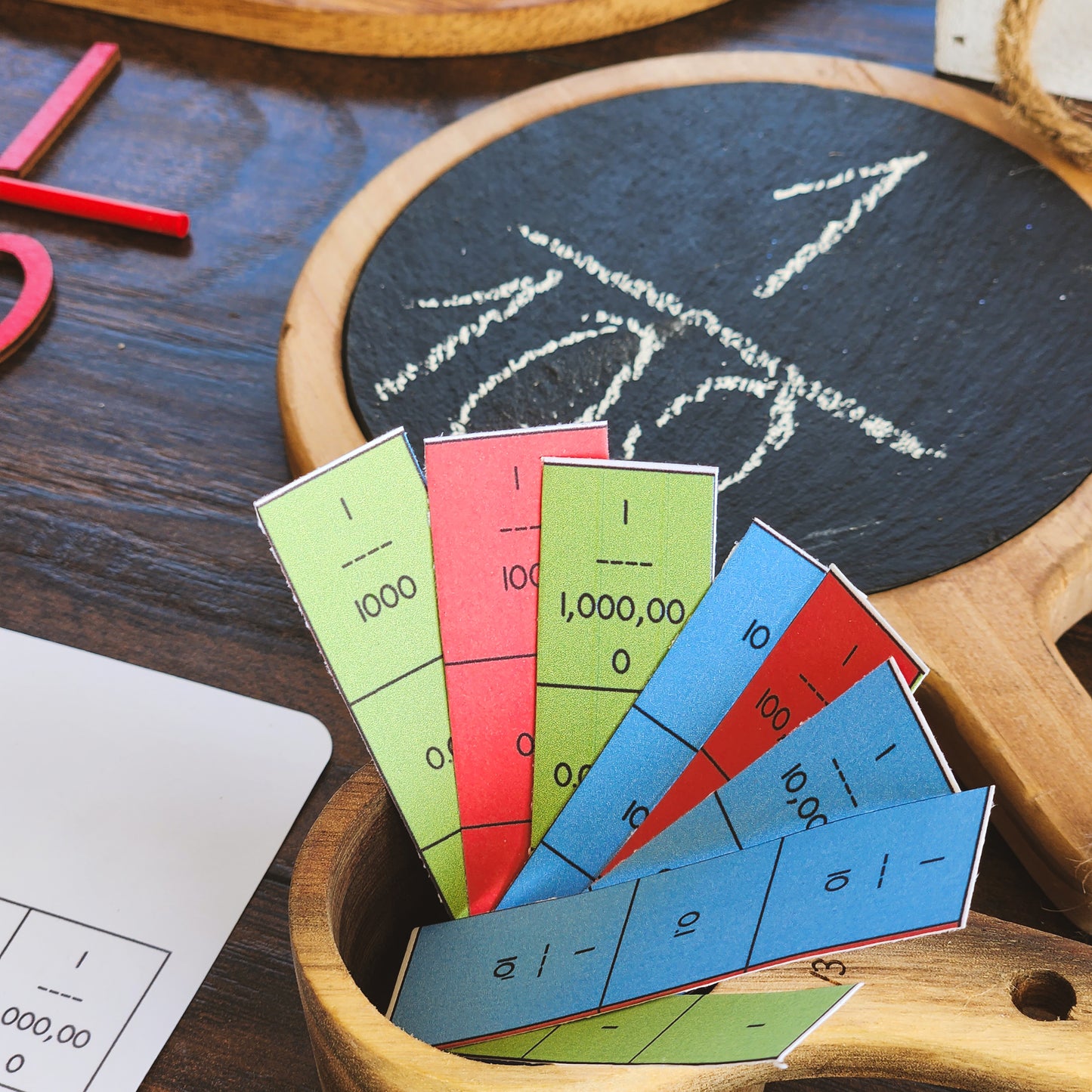 Decimal Comparison Chart -FREE - montessorikiwi