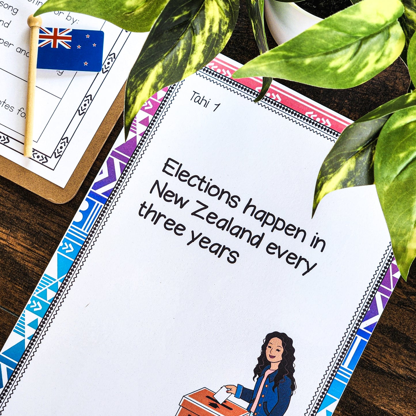 New Zealand Election Scavenger Hunt - montessorikiwi