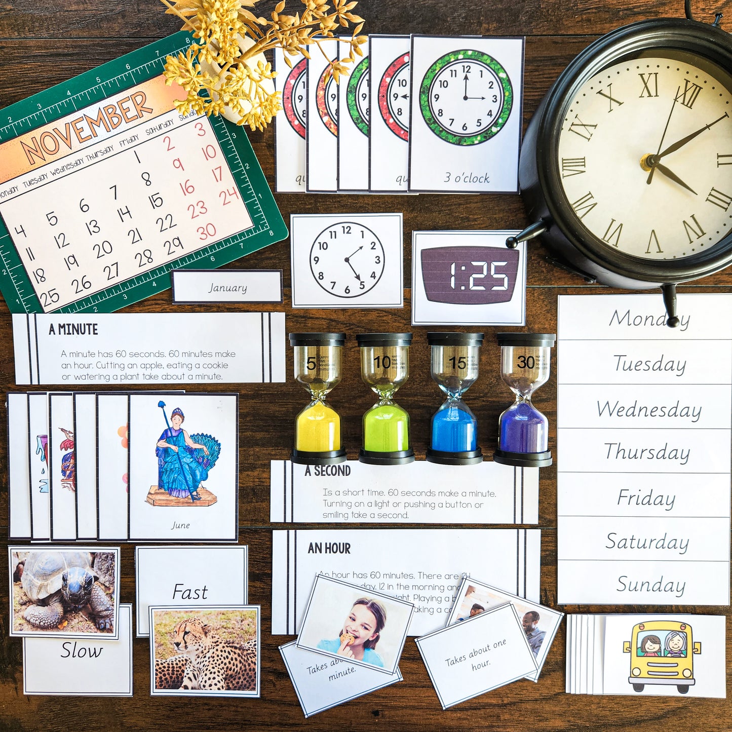 Montessori Measurement: Teaching Time - montessorikiwi