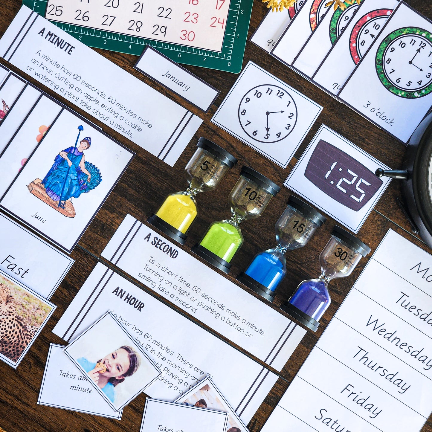 Montessori Measurement: Teaching Time - montessorikiwi