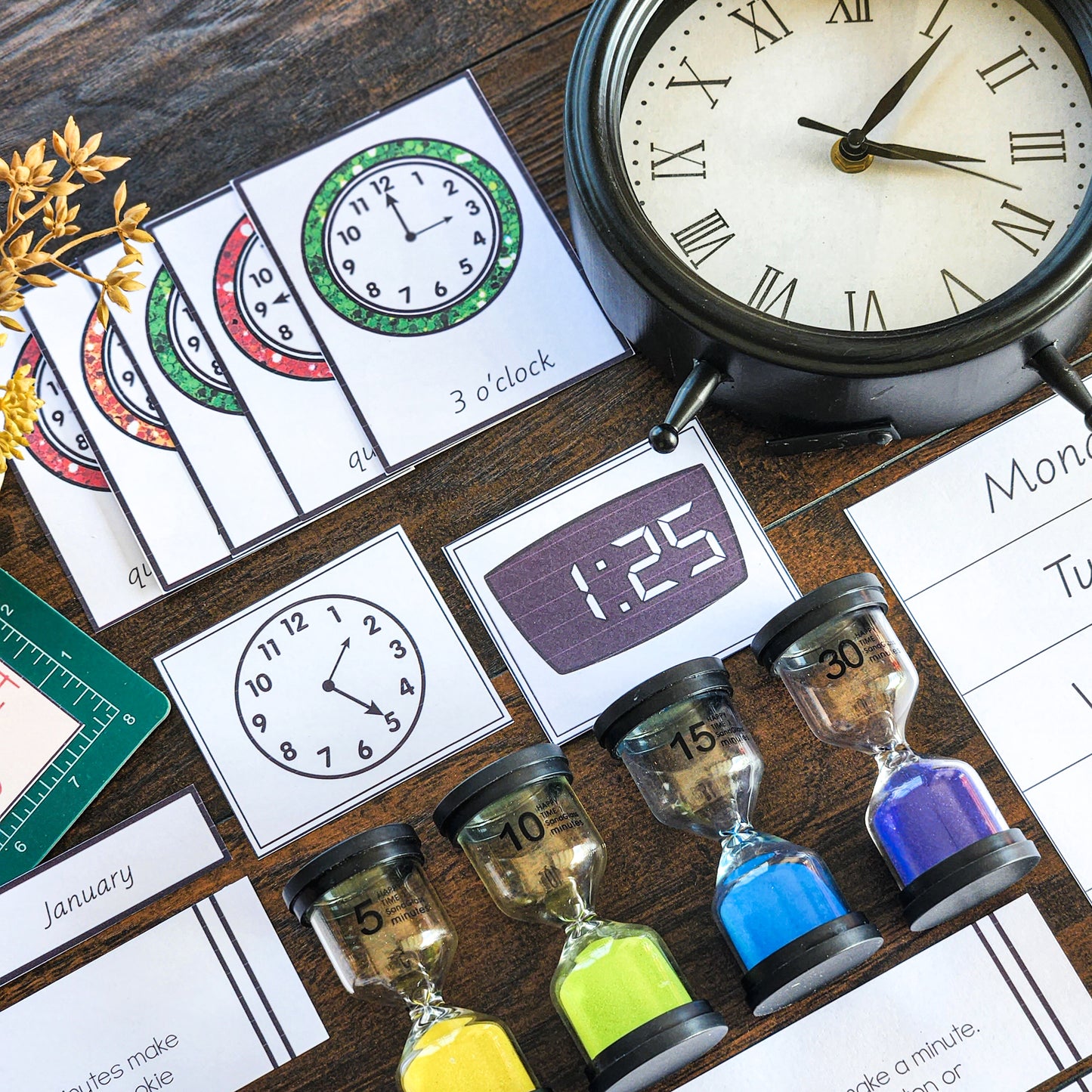 Montessori Measurement: Teaching Time - montessorikiwi