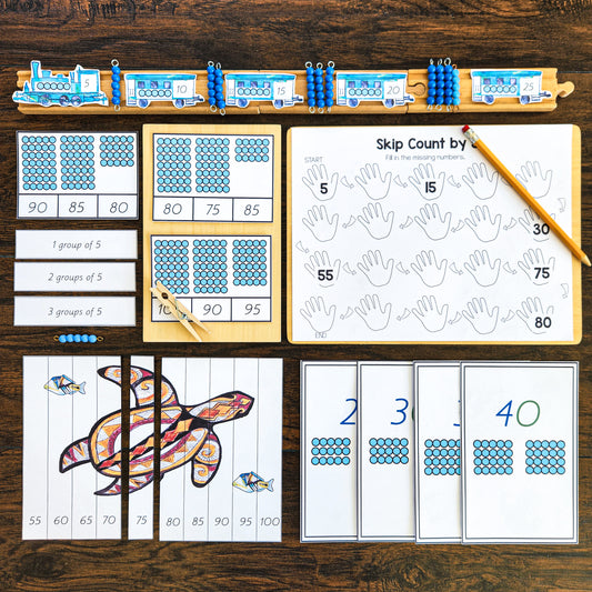 Skip Counting in 5 (Math resource)