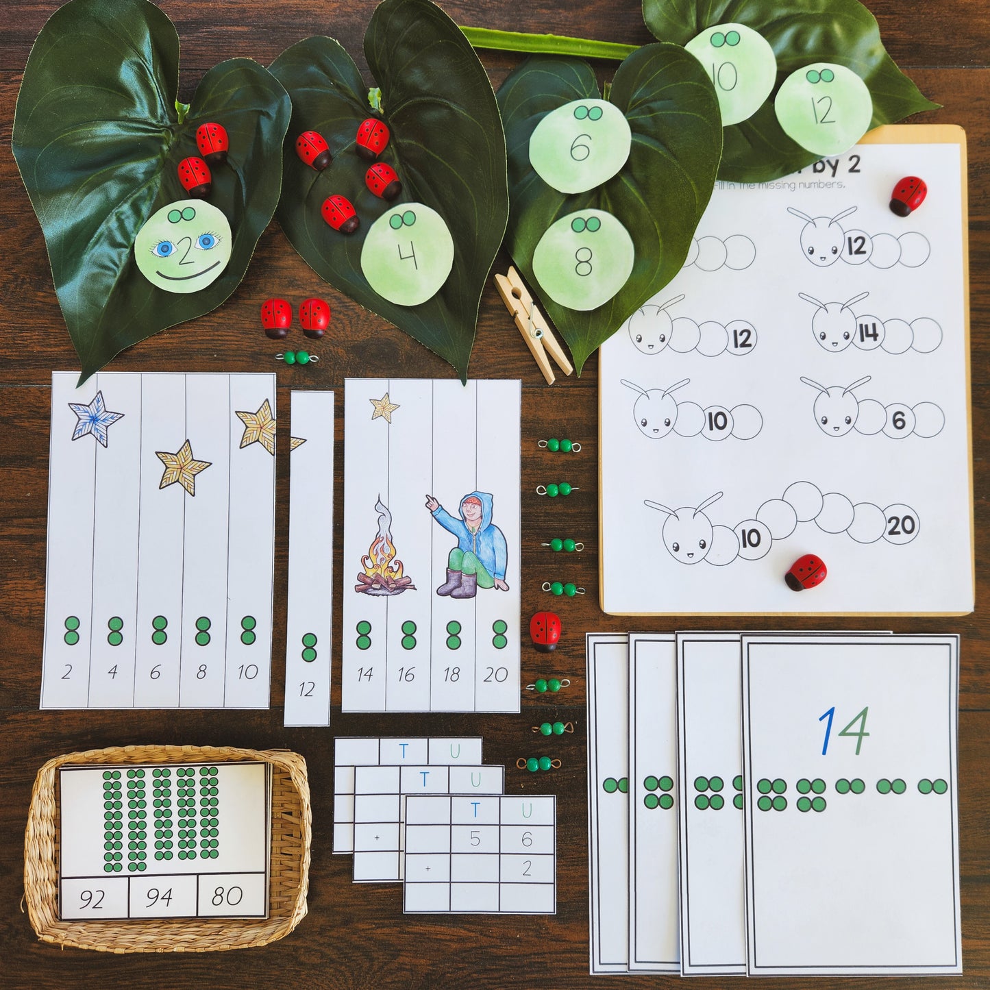 Skip Counting in 2 (Math resource)
