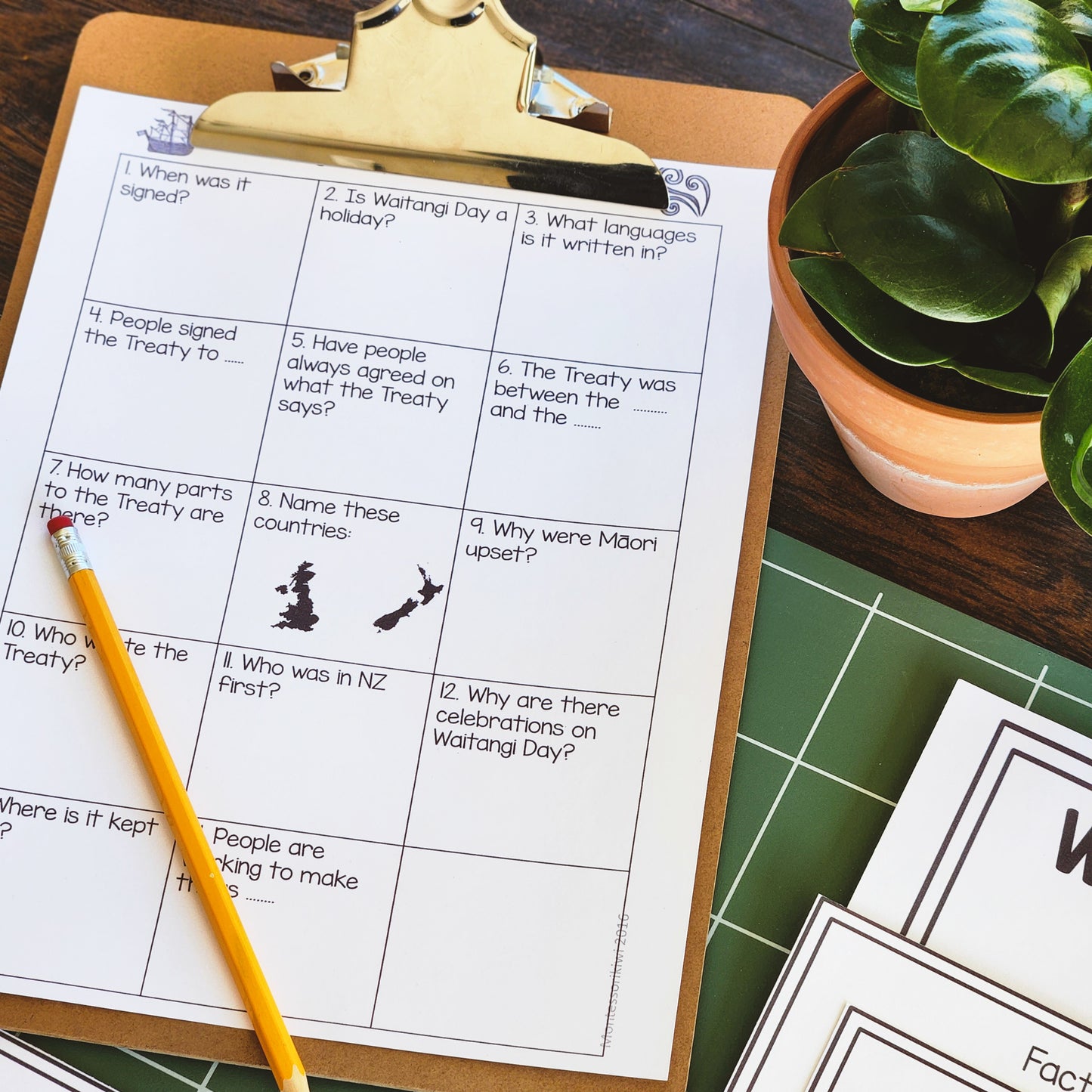 Waitangi Day Scavenger Hunt - Junior Edition