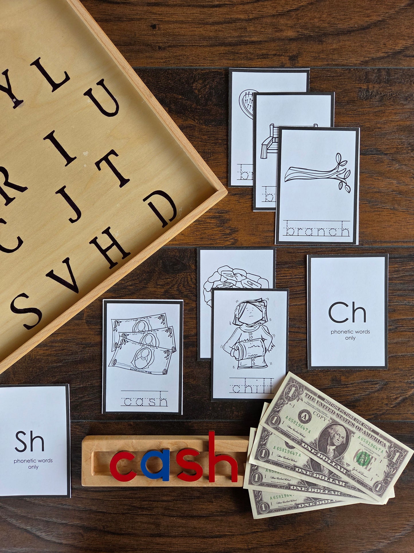 Modern Montessori Reading SOR Digraph Booklets th ch sh ng (literacy)