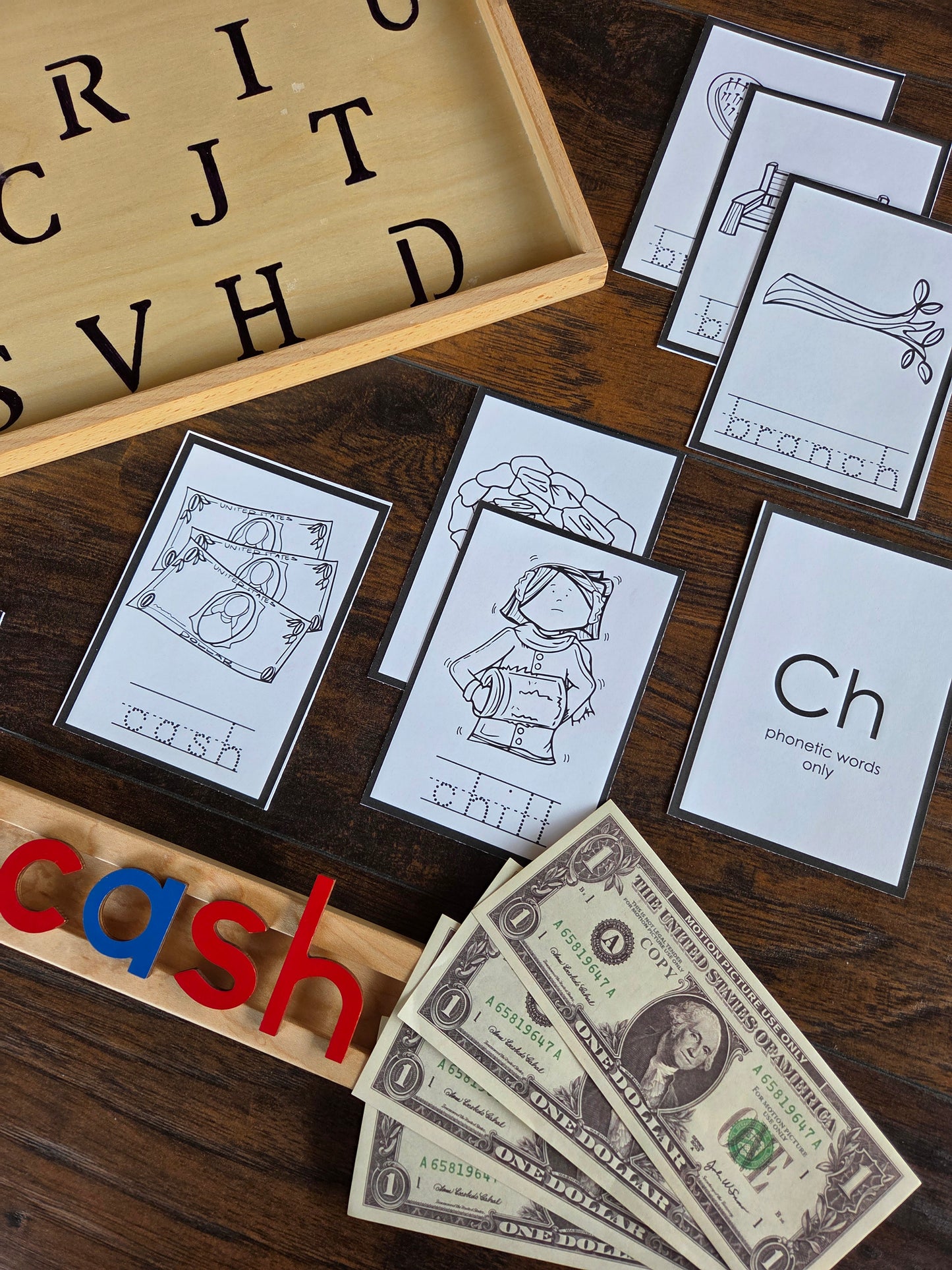 Modern Montessori Reading SOR Digraph Booklets th ch sh ng (literacy)