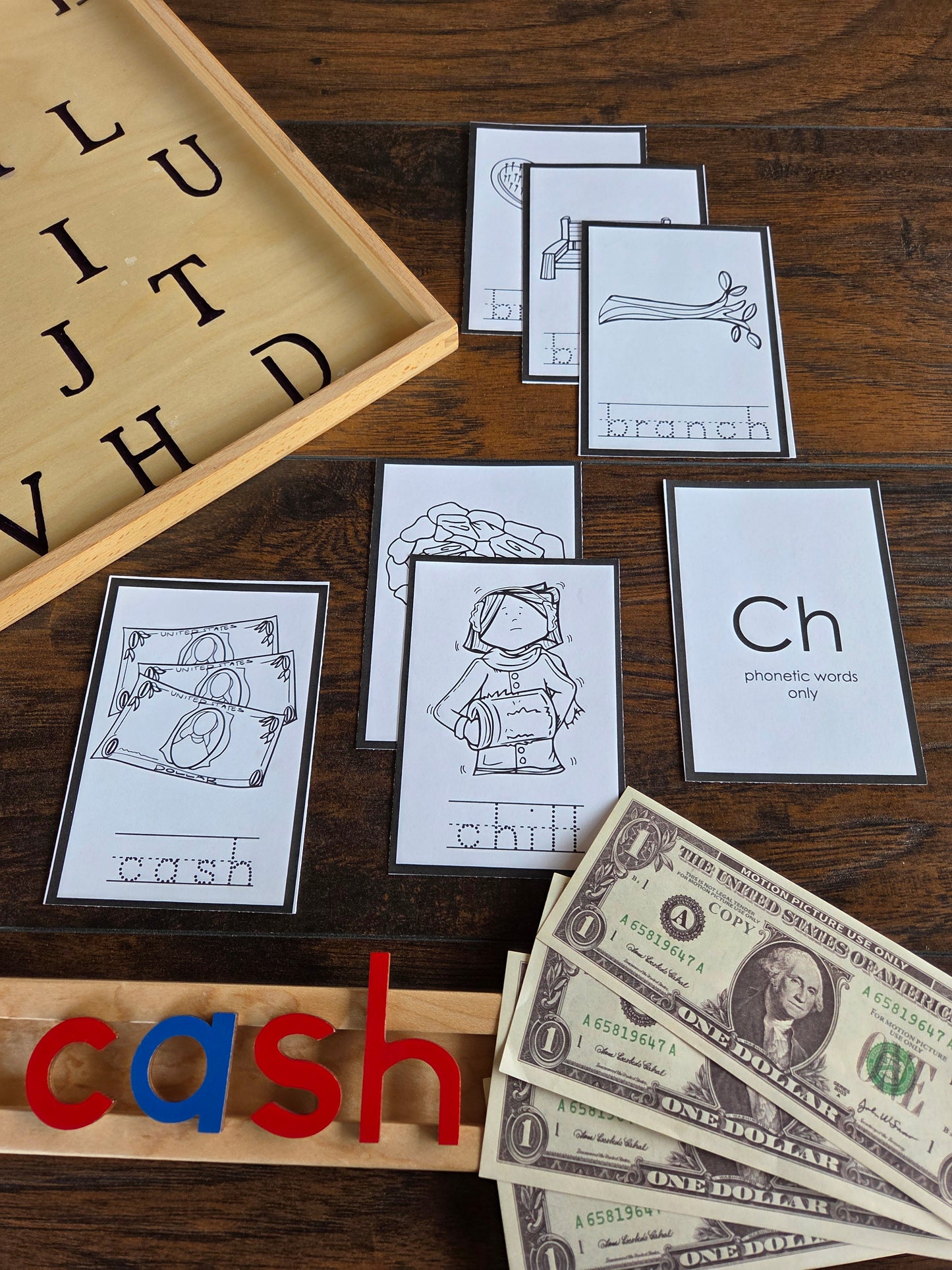 Modern Montessori Reading SOR Digraph Booklets th ch sh ng (literacy)