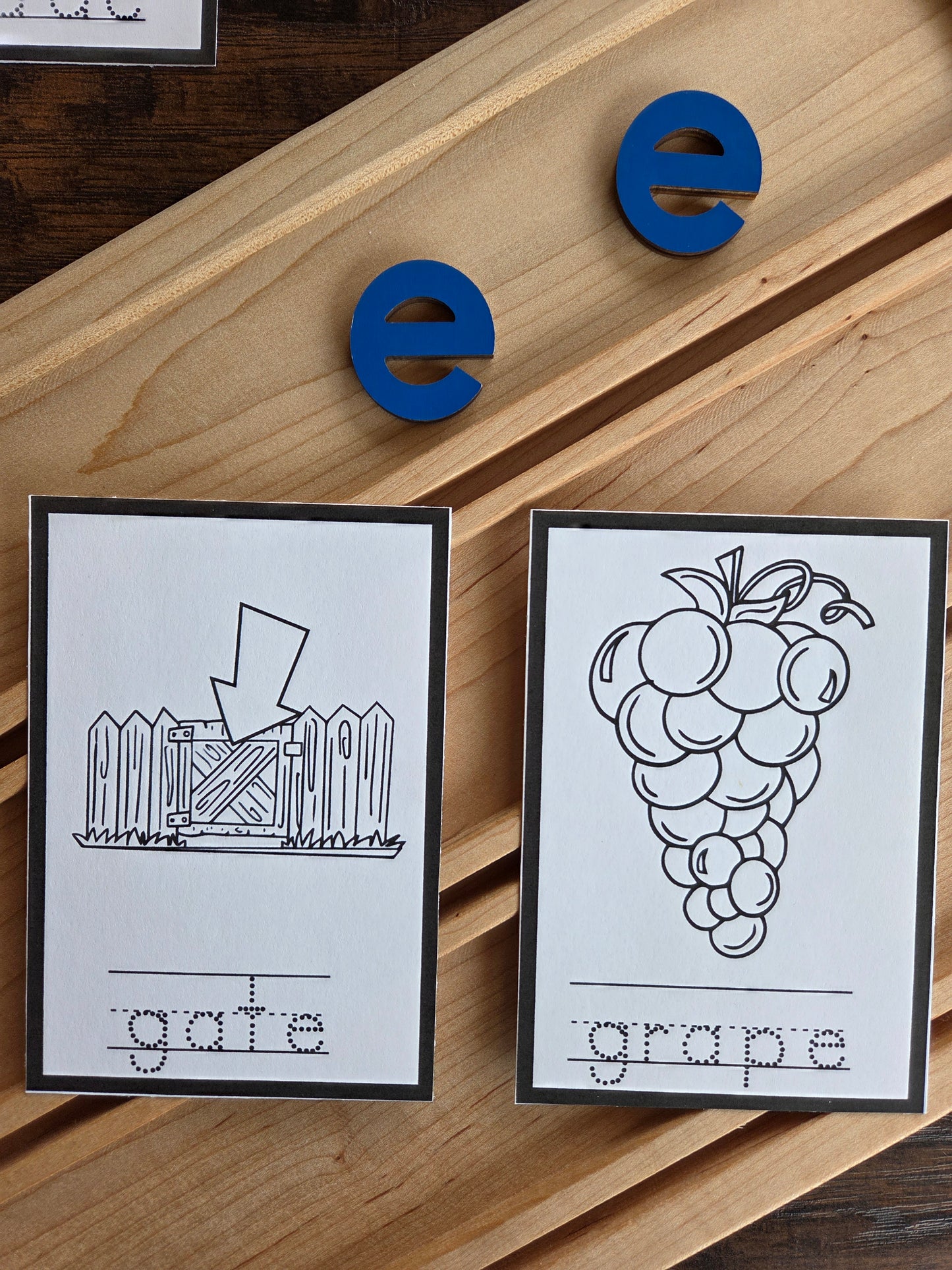 Modern Montessori Reading SOR silent e booklets (literacy)