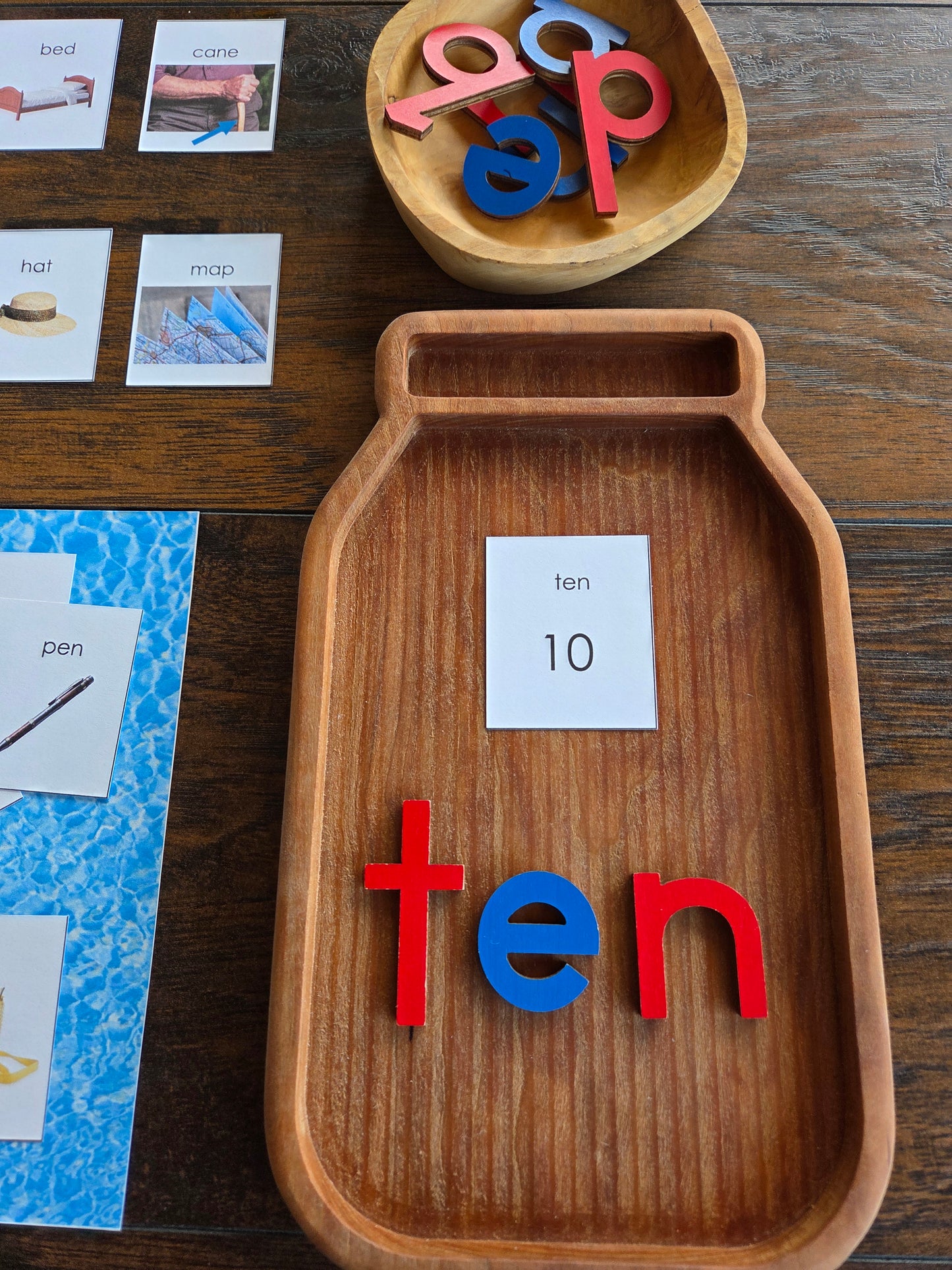 Modern Montessori Reading SOR Short and Long Vowel Aural 'Memory' Game (literacy)