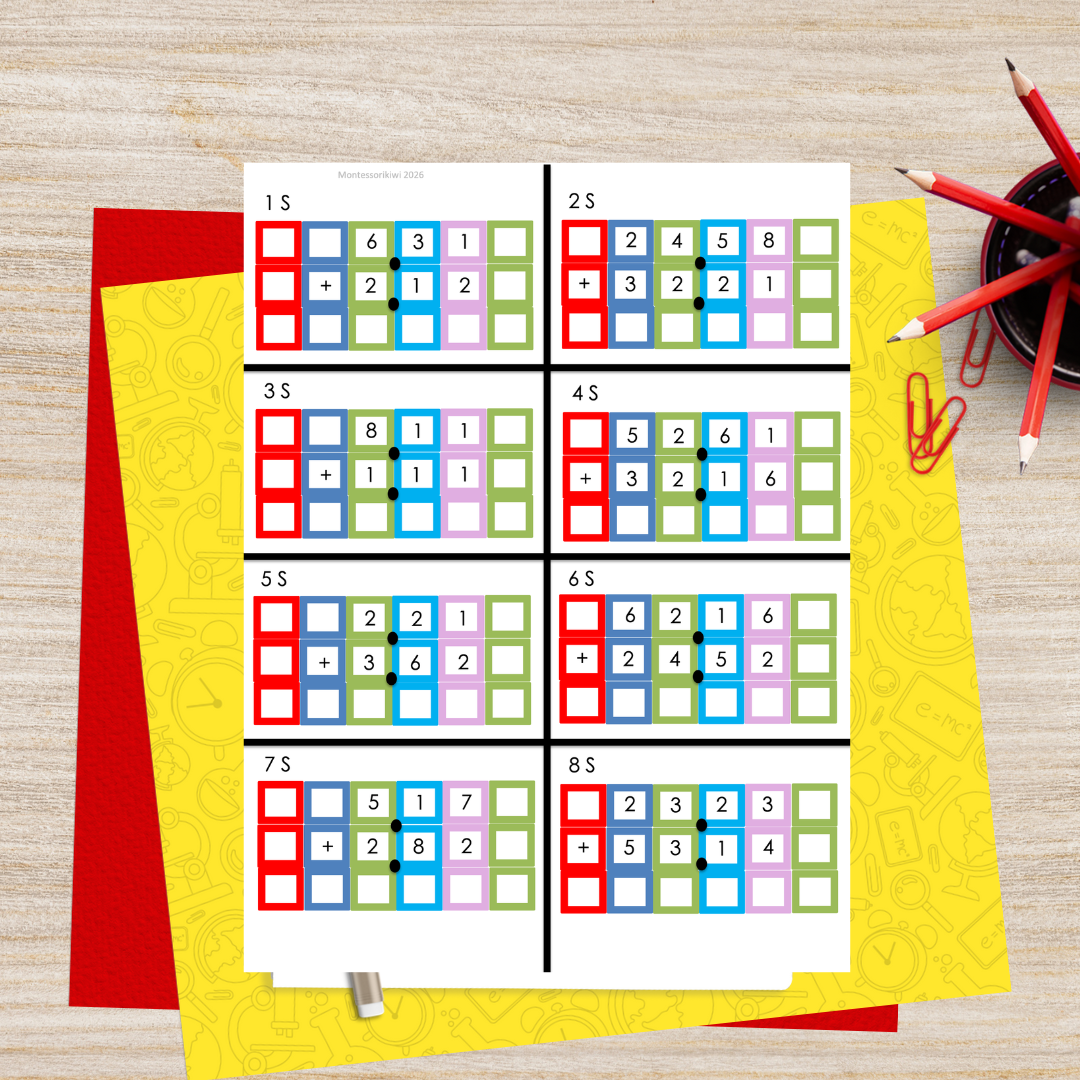 Subtraction of Decimal Task Cards