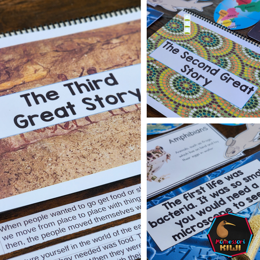 Montessori Great Story Script Bundle - montessorikiwi