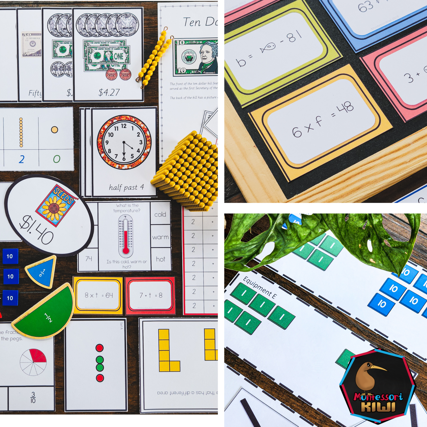 Montessori Math Bundle - montessorikiwi