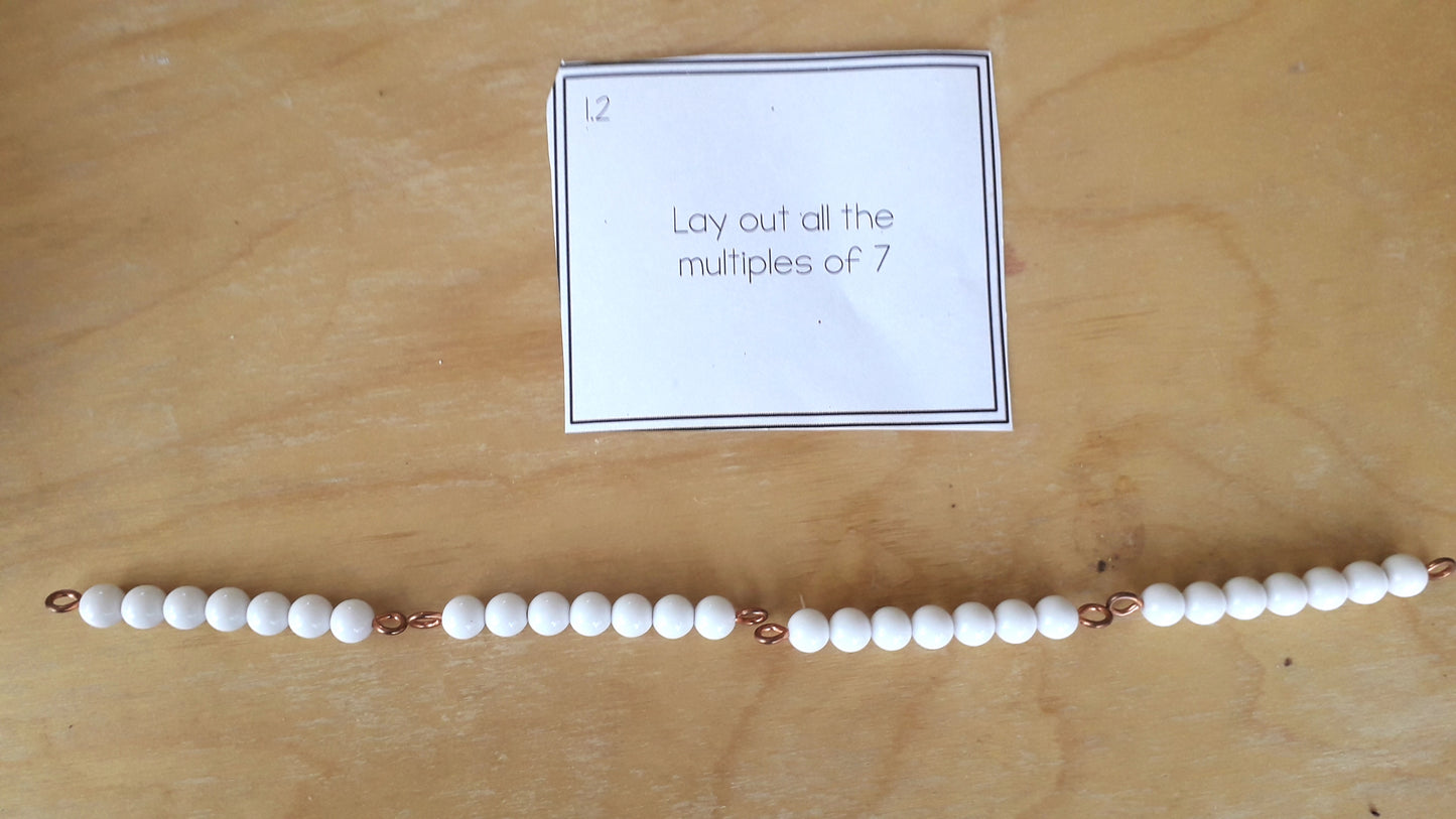 Montessori Multiples and Common Multiples - montessorikiwi