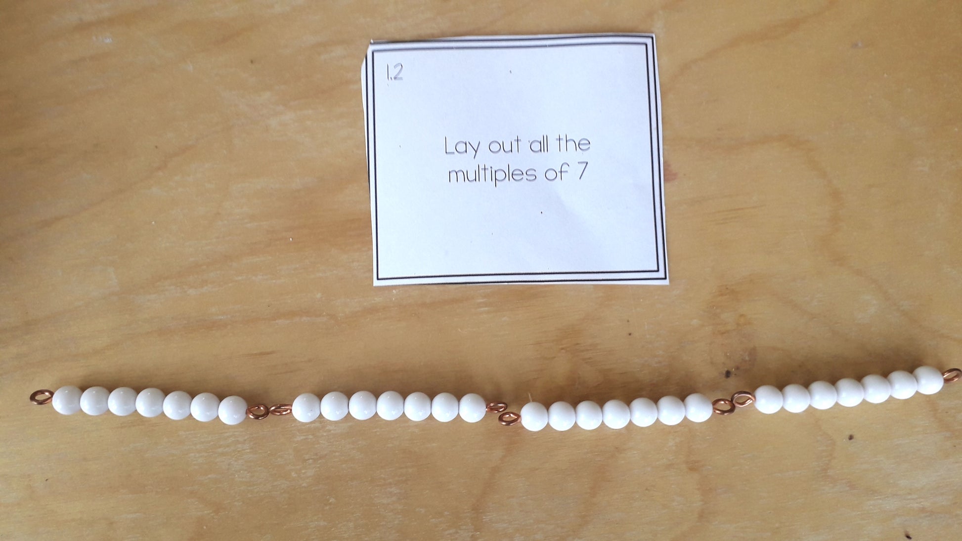 Montessori Multiples and Common Multiples - montessorikiwi