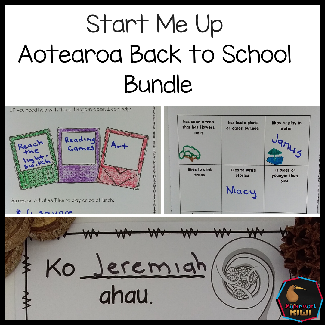 New Zealand Back to School Bundle - montessorikiwi
