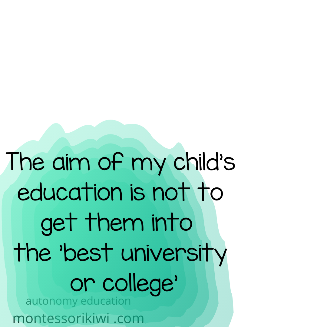 Big picture - graduate profile - FREE - montessorikiwi