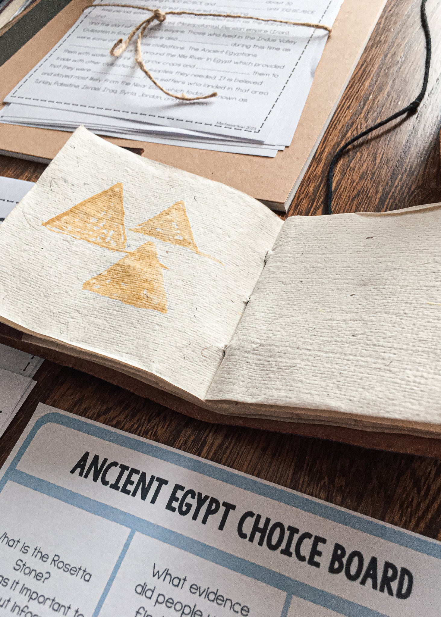 Ancient Egypt Civilization work - montessorikiwi