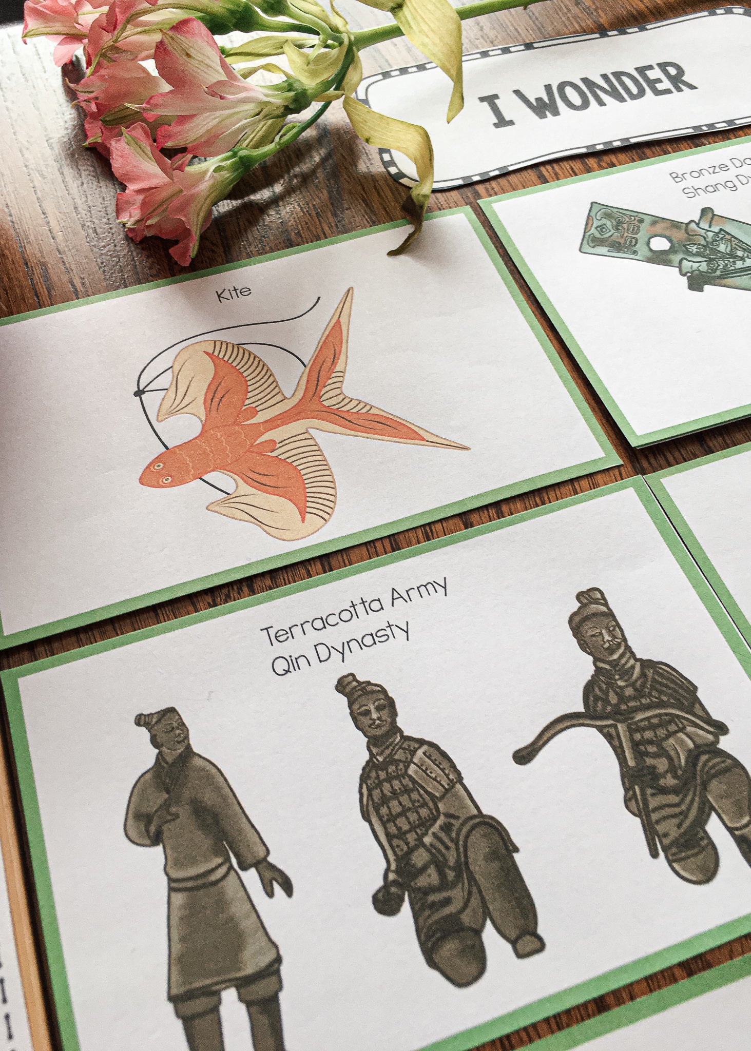 Ancient China Civilization work - montessorikiwi
