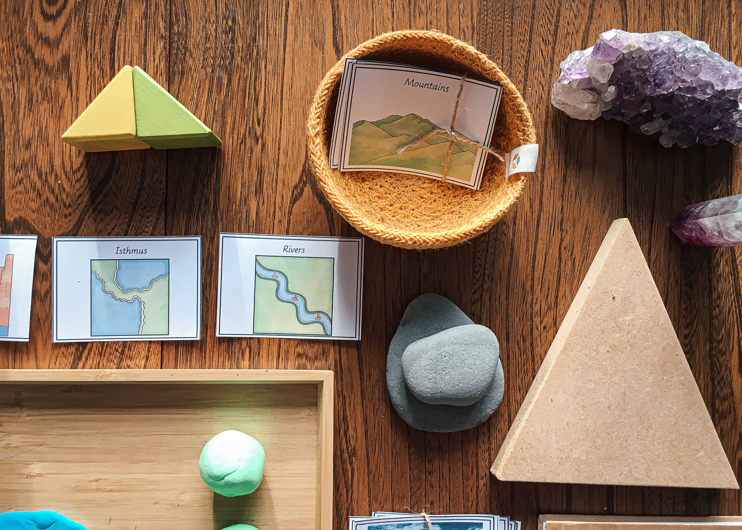 Landform Sorting (Montessori Inspired) - montessorikiwi