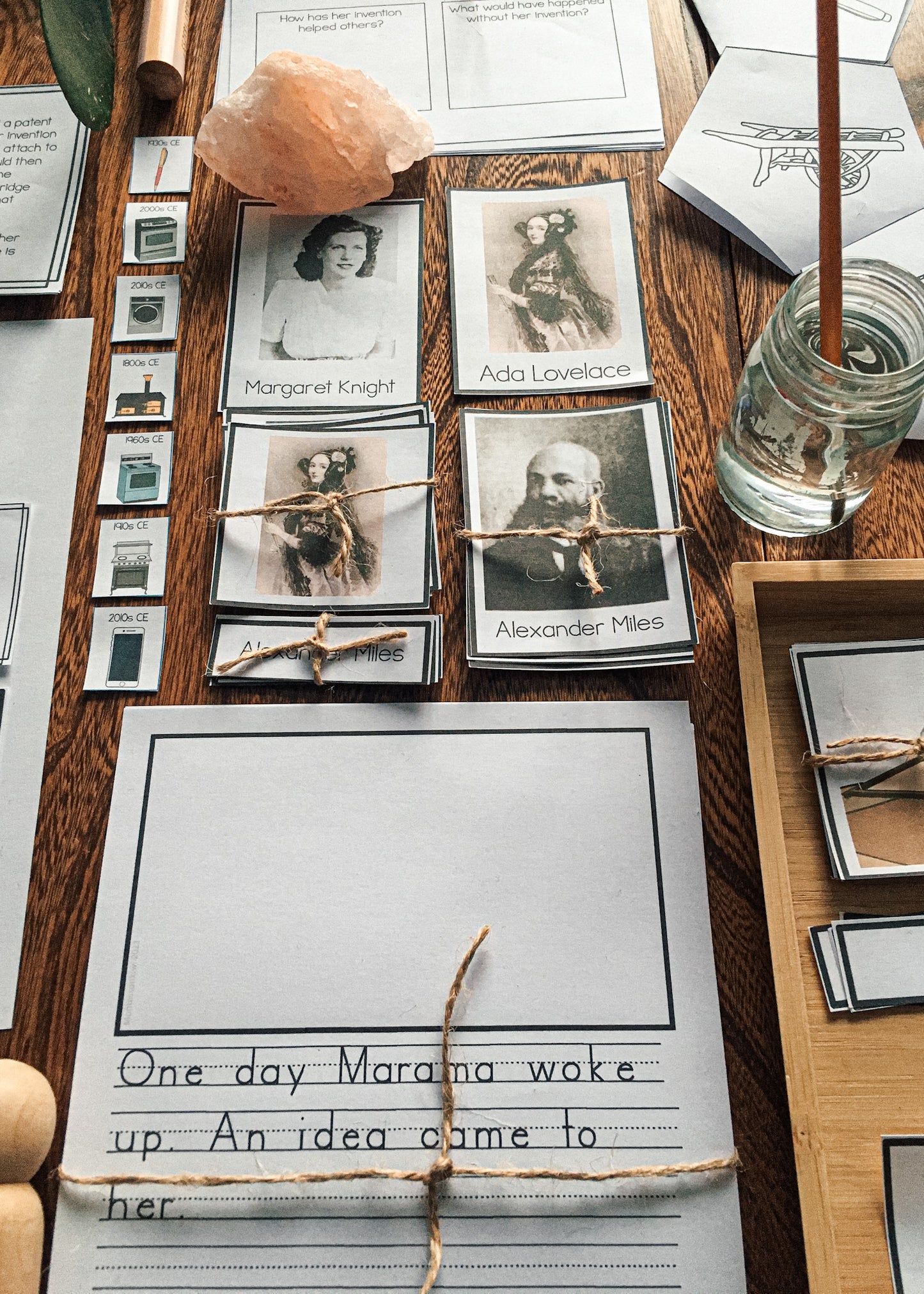 Montessori inspired Inventions and Inventors Unit (cosmic) - montessorikiwi