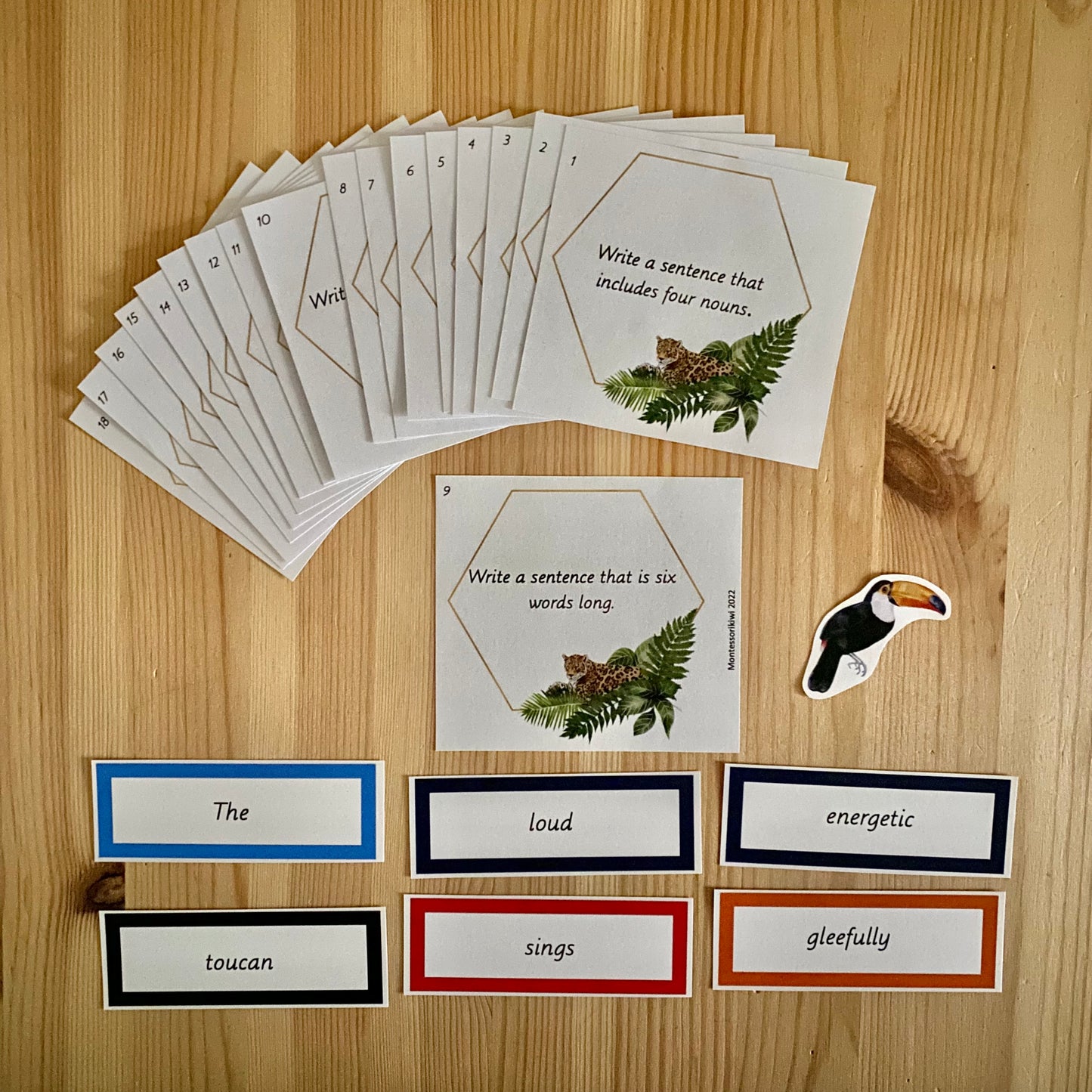 Montessori Grammar Environment Bundle - montessorikiwi