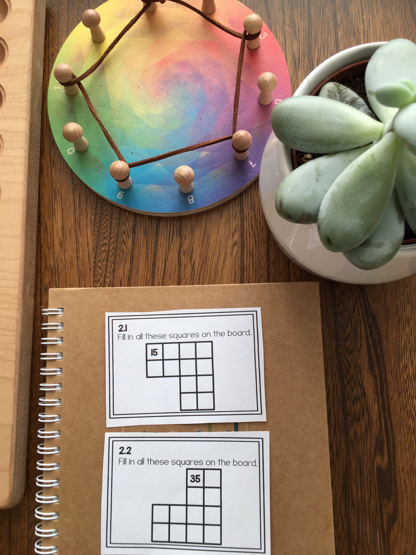 Montessori math: hundreds board task cards Bundle - montessorikiwi