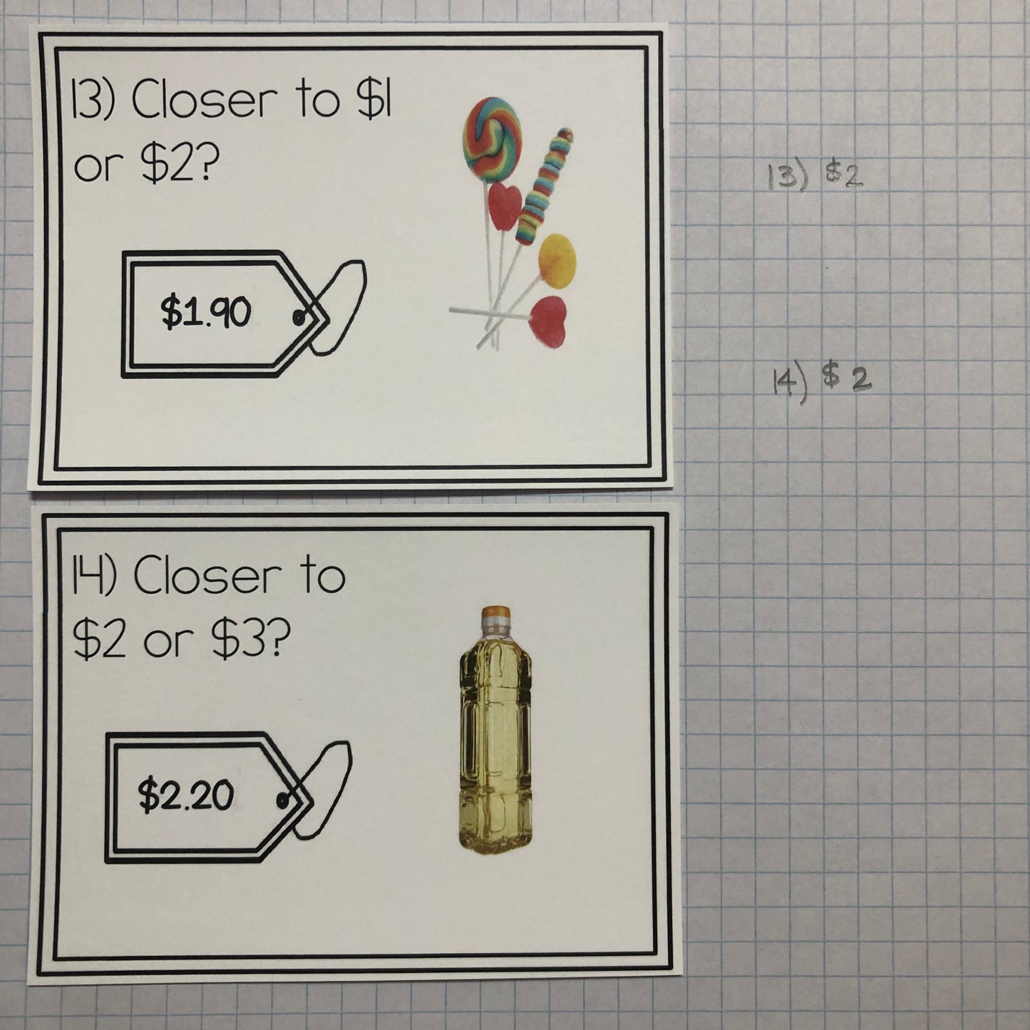 US Money Rounding Task Cards - montessorikiwi