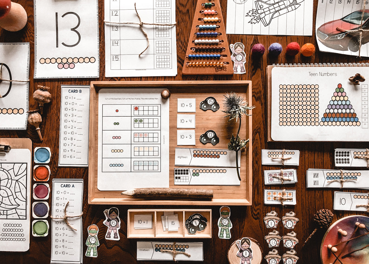 Montessori Junior Math Bundle - montessorikiwi