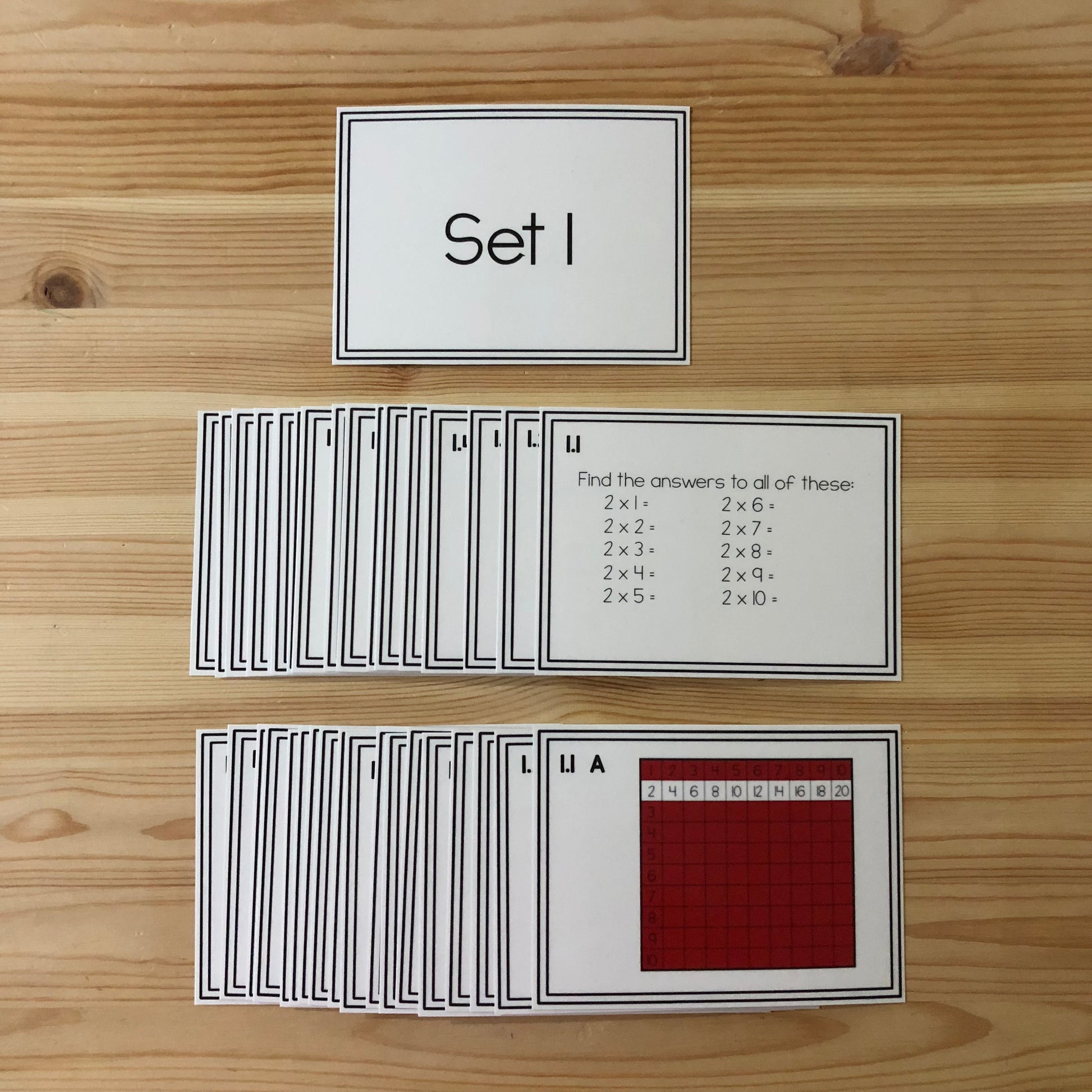 Montessori math: Pythagoras board task cards - montessorikiwi