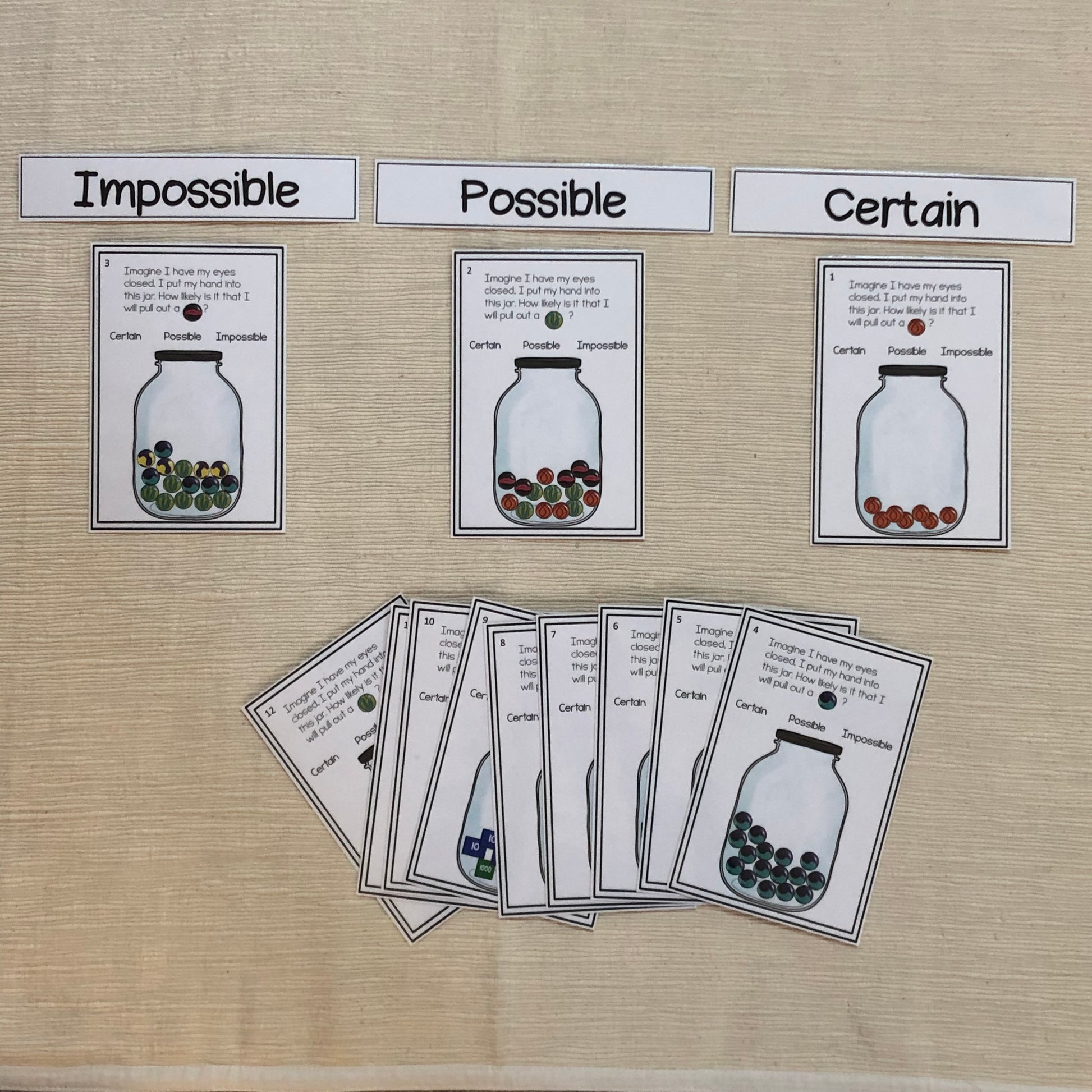 Montessori math: Probability - montessorikiwi