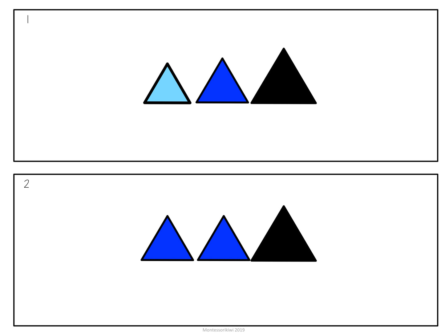 Montessori Grammar Strips (literacy) - montessorikiwi