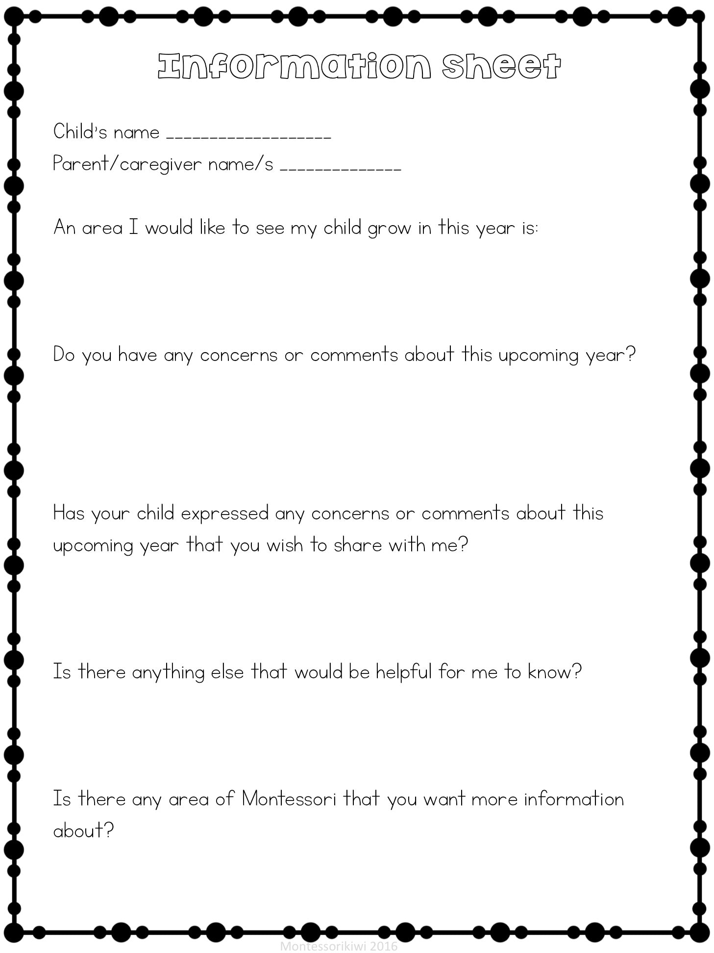 Elementary Teacher Binder - montessorikiwi