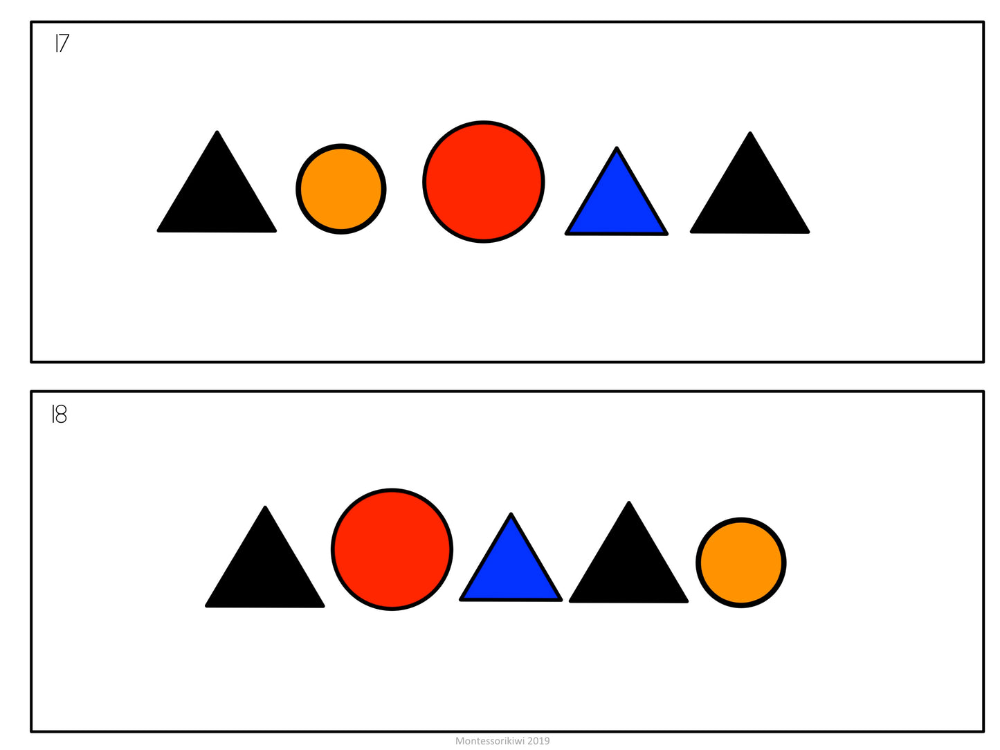 Montessori Grammar Strips (literacy) - montessorikiwi