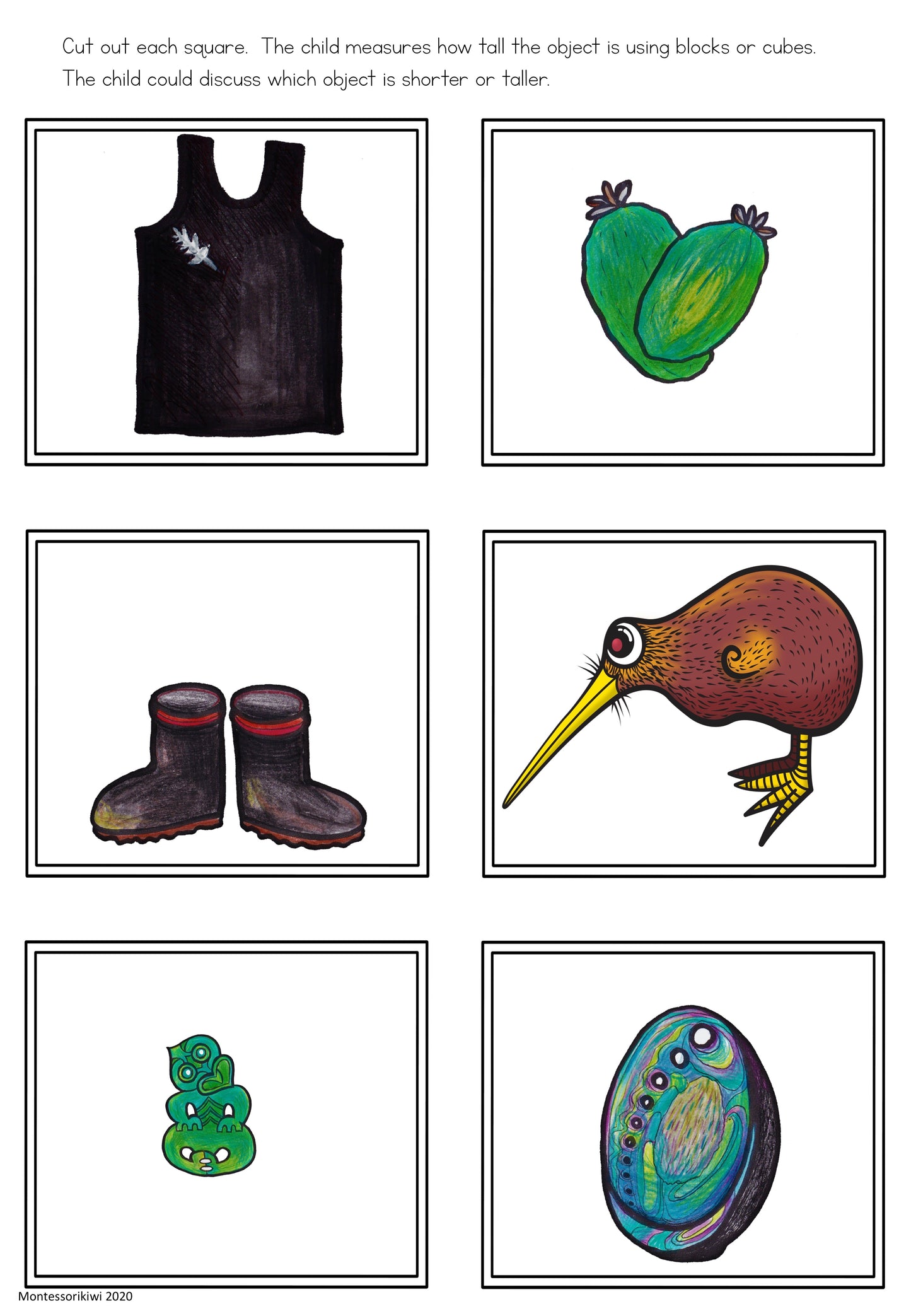 Year 1 Take Home Math for Emergent Learners - montessorikiwi
