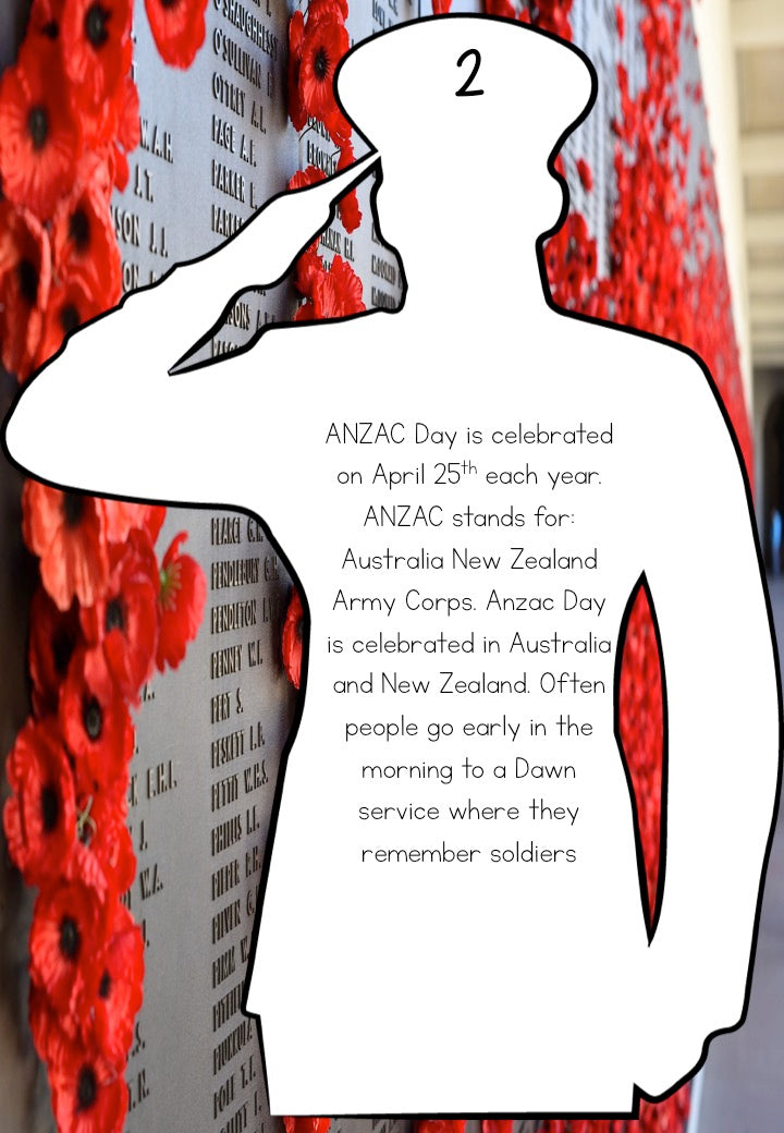 ANZAC Day Scavenger Hunt - montessorikiwi