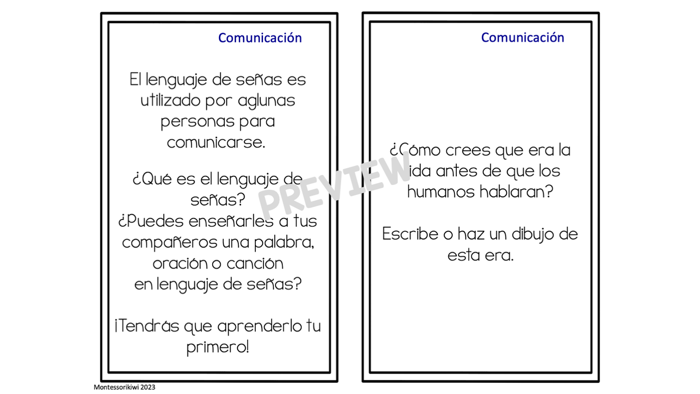 Extensiones de Necesidades Básicas Primaria Montessori (Fundamental Needs Extensions) - montessorikiwi