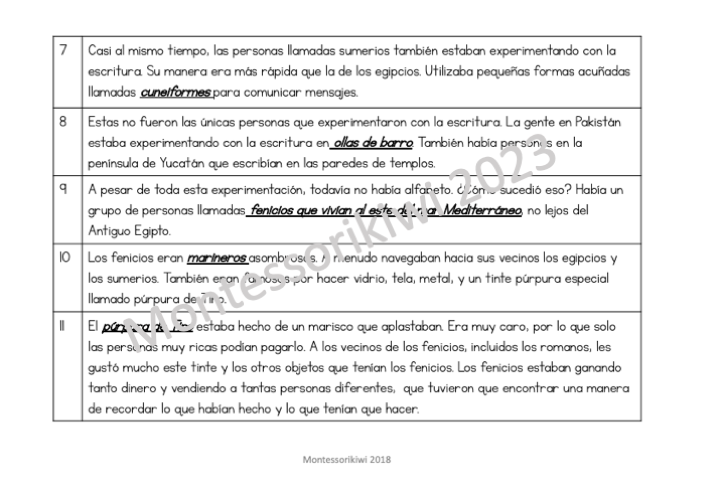Paquete Montessori en Español (bundle) - montessorikiwi