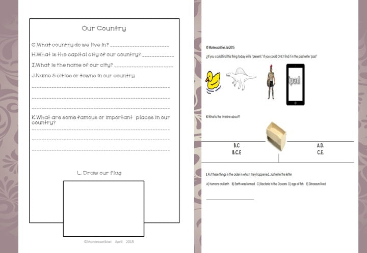 Montessori Elementary Test Bundle - montessorikiwi