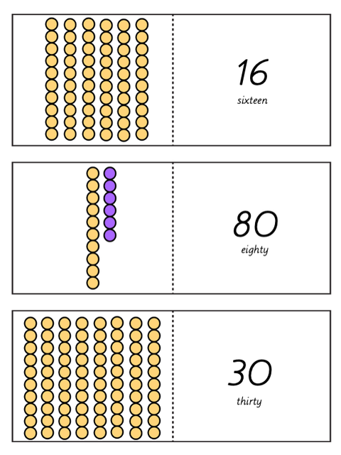 Teen Numbers Bundle - montessorikiwi