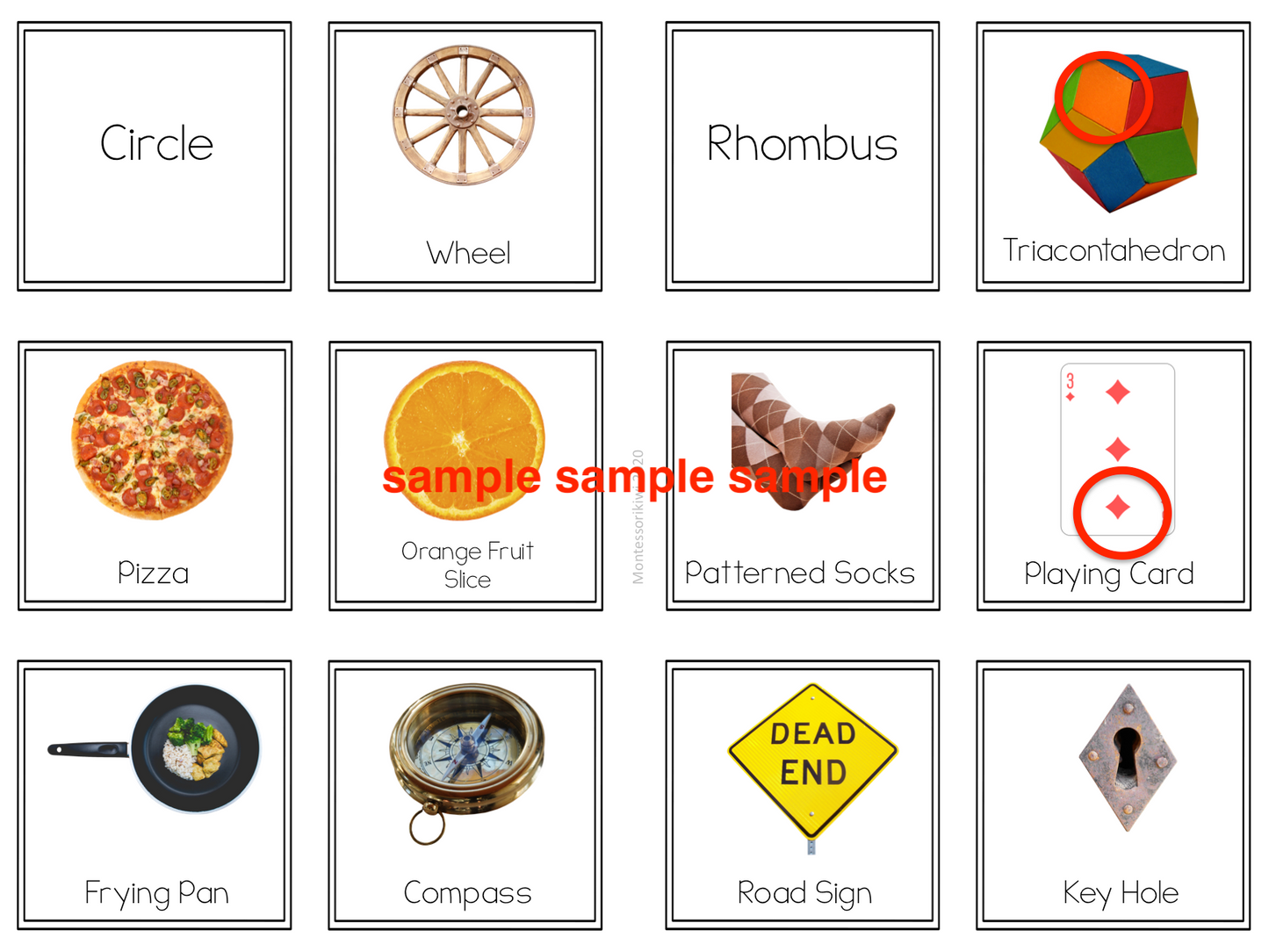Geometry Shape Sort - montessorikiwi