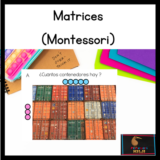 Matrices (Montessori Arrays) - montessorikiwi